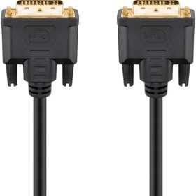 DVI-I Full HD -kaapeli Dual Link, kullattu
