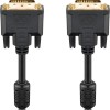 DVI-D Full HD -kaapeli Dual Link, kullattu