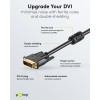 DVI-D Full HD -kaapeli Dual Link, kullattu