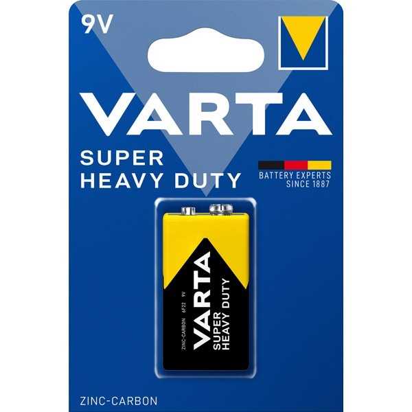 6F22/9 V Block (2022) -paristo, 1 kpl läpipainopakkauksessa