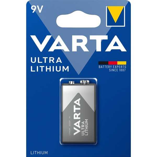 6F22/9 V Block (6122) -paristo, 1 kpl läpipainopakkauksessa