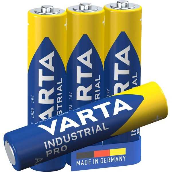 LR03/AAA (mikro) (4003) paristot, 4 kpl kutistemuovissa