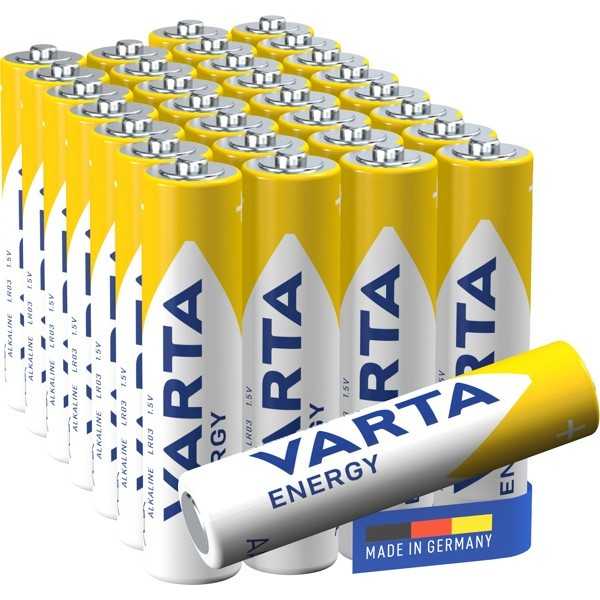 LR03/AAA (mikro) (4103) paristot, 30 kpl läpipainopakkauksessa