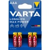 LR03/AAA (mikro) (4703) paristot, 4 kpl läpipainopakkauksessa