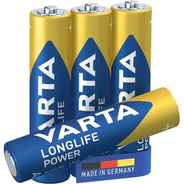 LR03/AAA (mikro) (4903) paristot, 4 kpl läpipainopakkauksessa