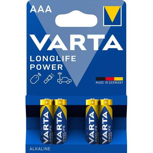LR03/AAA (mikro) (4903) paristot, 4 kpl läpipainopakkauksessa