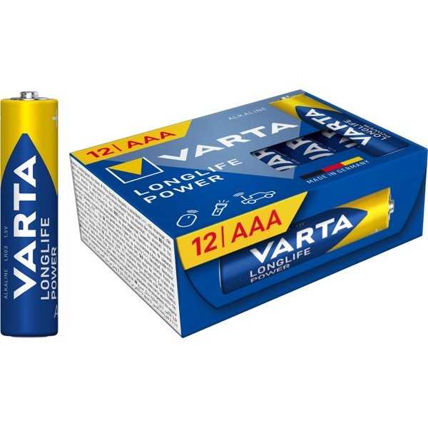 LR03/AAA (mikro) (4903) paristot, 12 kpl laatikossa