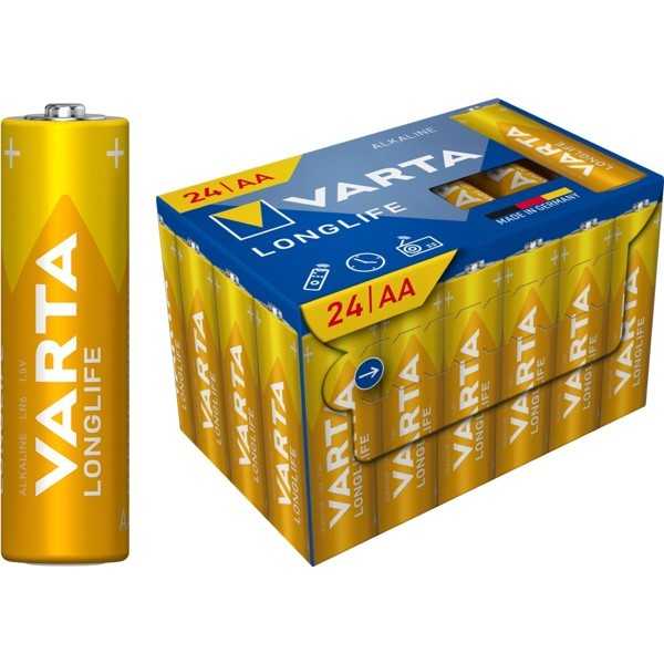 LR6/AA (Mignon) (4106) paristo, 24 kpl laatikossa