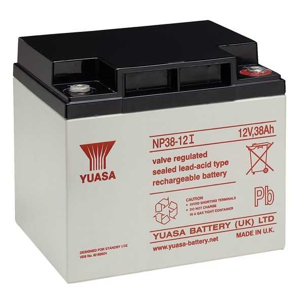 lyijyakku 12 V, 38 Ah (NP38-12I)