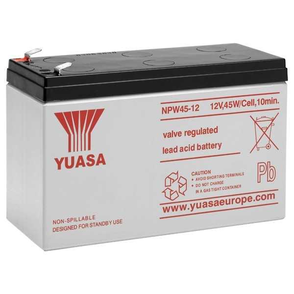 lyijyakku 12 V, 8,5 Ah (NPW45-12)