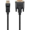 DisplayPort/DVI-D-sovitinkaapeli 1.2, kullattu