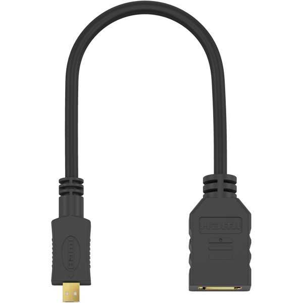 Micro HDMI / HDMI-sovitin, 4K/60Hz