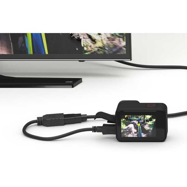 Micro HDMI / HDMI-sovitin, 4K/60Hz