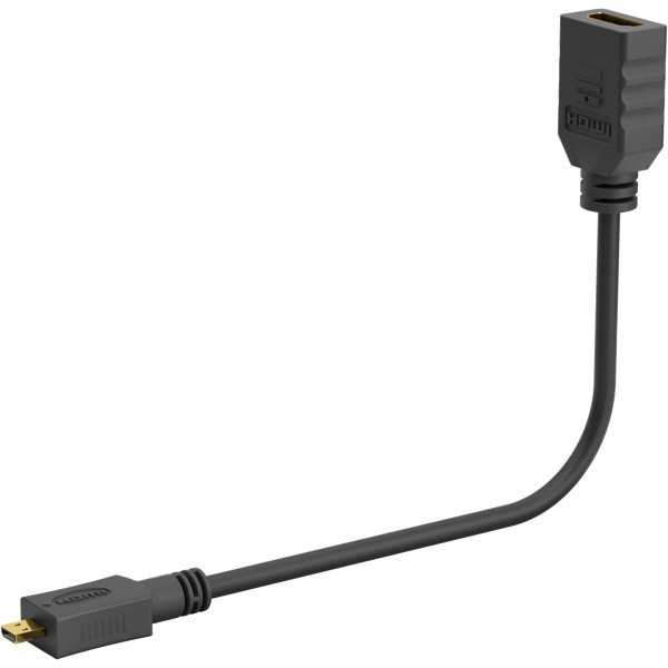 Micro HDMI / HDMI-sovitin, 4K/60Hz