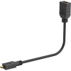 Micro HDMI / HDMI-sovitin, 4K/60Hz