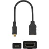 Micro HDMI / HDMI-sovitin, 4K/60Hz