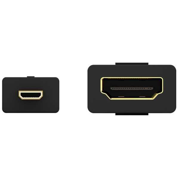 Micro HDMI / HDMI-sovitin, 4K/60Hz