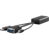 VGA-HDMI-muunnin, jossa 3,5 mm:n ääniliitäntä
