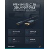 USB-C–DisplayPort-sovitinkaapeli