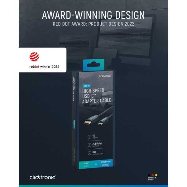 USB-C–DisplayPort-sovitinkaapeli