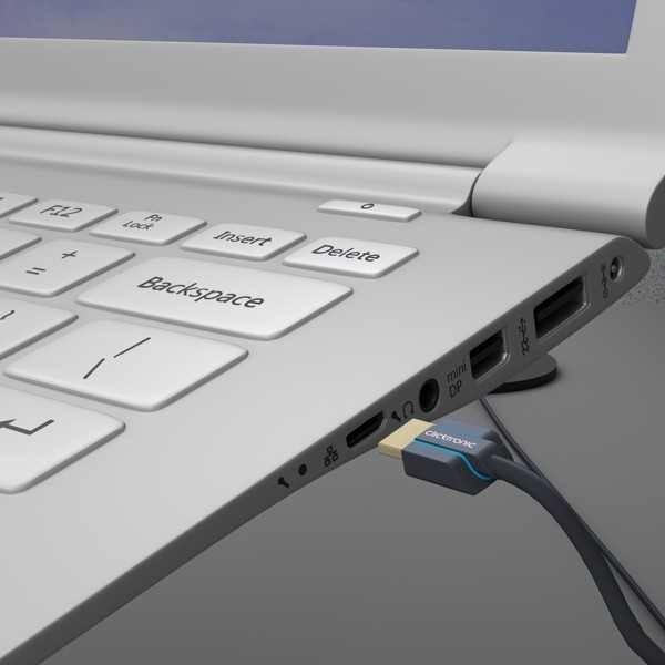 Erittäin ohut ja nopea HDMI-kaapeli Ethernet-liitännällä