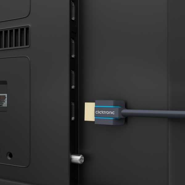 Erittäin ohut ja nopea HDMI-kaapeli Ethernet-liitännällä
