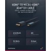 HDMI-mikro-HDMI-sovitinkaapeli
