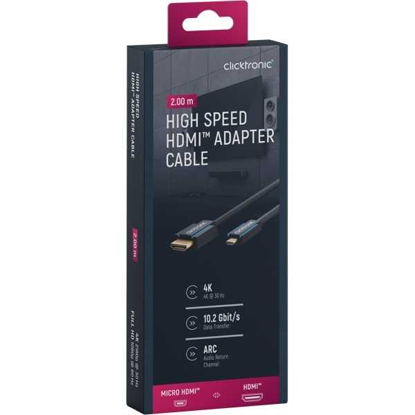 HDMI-mikro-HDMI-sovitinkaapeli