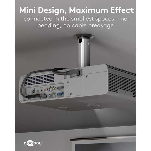 DisplayPort-kulmasovitin 90° vasemmalle