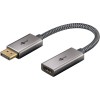 DisplayPort/HDMI-sovitinkaapeli, 4K/60 Hz
