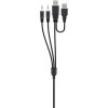 3-porttinen sisäänrakennettu USB-keskitin, jossa 2 x 3,5 mm:n jakkiliitäntää