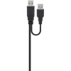 3-porttinen sisäänrakennettu USB-keskitin