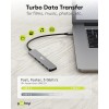 Ohut 4-porttinen USB-keskitin, USB-C - USB-C, 5 Gbit/s