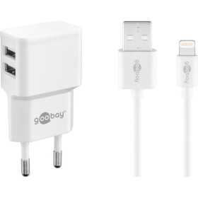 12 W:n kaksoislaturi Apple Lightning -laturilla