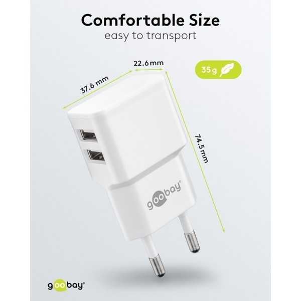12 W:n kaksoislaturi Apple Lightning -laturilla