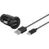 12 W:n kaksois-USB-autolaturisarja USB-C, USB-A