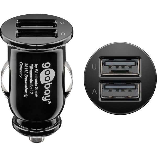 12 W:n kaksois-USB-autolaturisarja USB-C, USB-A
