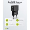 12 W:n kaksois-micro-USB-laturisetti