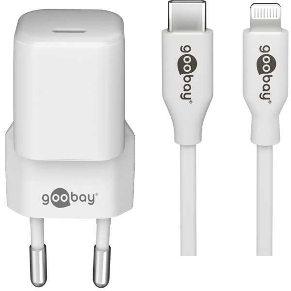 20 W:n Lightning/USB-C PD -lataussetti Nano