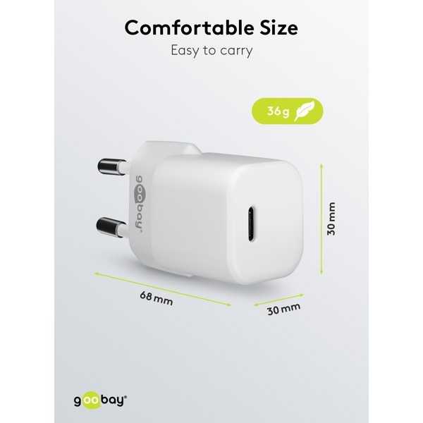 20 W:n Lightning/USB-C PD -lataussetti Nano
