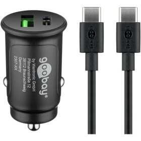 27 W:n kaksois-USB-auton pikalataussetti USB-C