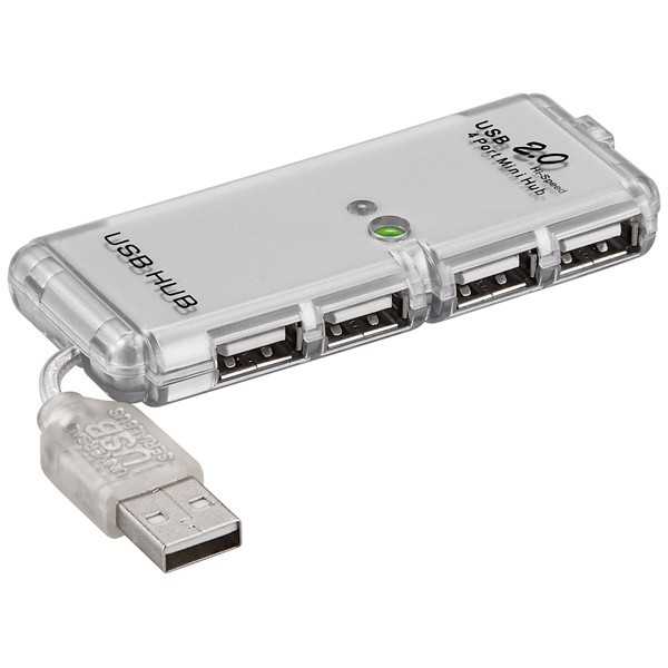 4-porttinen USB-keskitin USB 2.0 Hi-Speed