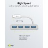 4-porttinen USB-C-moniporttisovitin