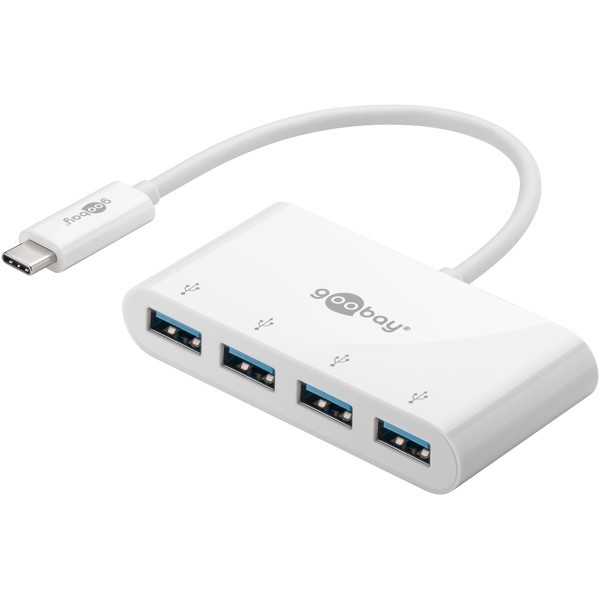 4-porttinen USB-C-moniporttisovitin