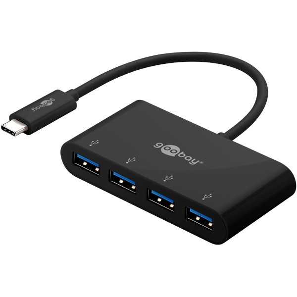 4-porttinen USB-C-moniporttisovitin