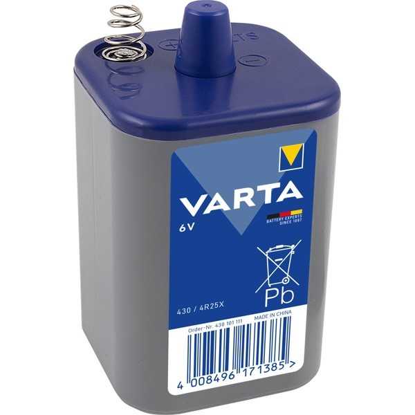 4R25X (430) akku, 1 kpl kutistemuovissa