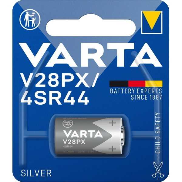 4SR44 (4028) Paristo, 1 kpl läpipainopakkauksessa