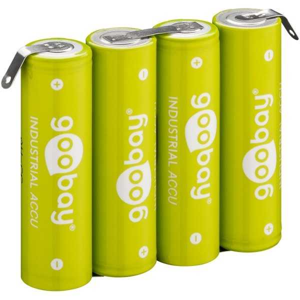 4 x AA (Mignon) ladattava - 2100 mAh