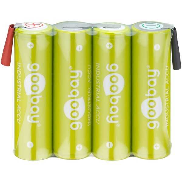 4 x AA (Mignon) ladattava - 2100 mAh