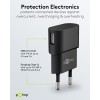 5 W:n mikro-USB-laturisetti